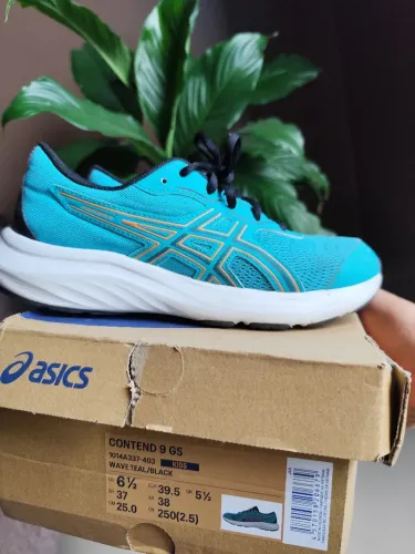 Tênis Asics Contend 9 GS Tam 37 Verde*Novo Zerado usado pouquíssimas vezes
