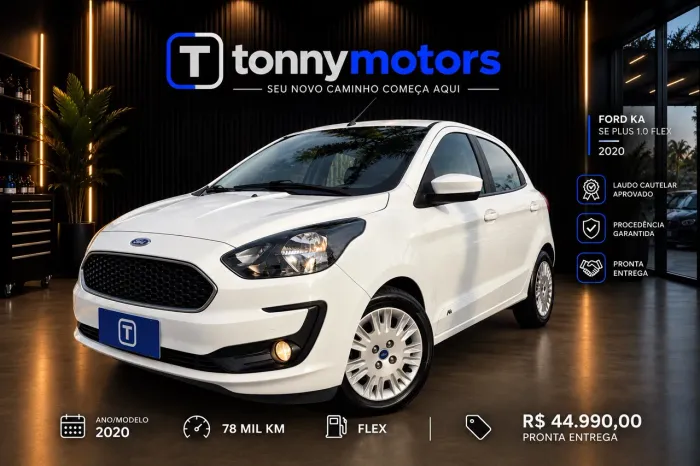 Ford KA 1.0 Se/se Plus Tivct Flex 5P 2020
