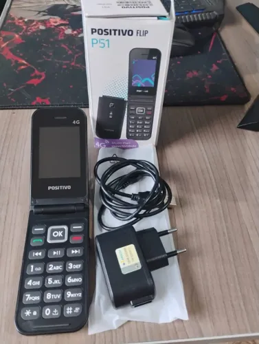 Celular Simples para Idosos 4G Positivo
