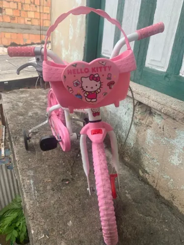 Bicicleta de criança feminina 