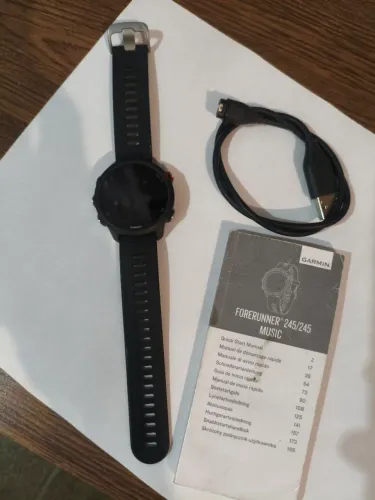 Vendo meu Garmin forrunner 245, usado apenas 4 vezes. Cabo e Manual juntos !!!
