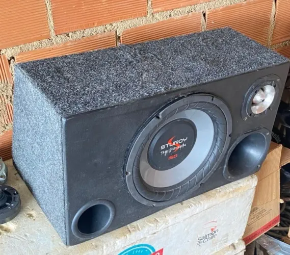 Caixa Trio Sturdy com Módulo - VENDO OU TROCO