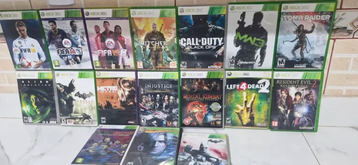 Lote jogos xbox 360
