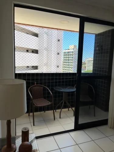Apto 2/4- MOBILIADO- aluguel- R$ 3.500,00 - 1ª linha de Ponta Negra - Natal - RN