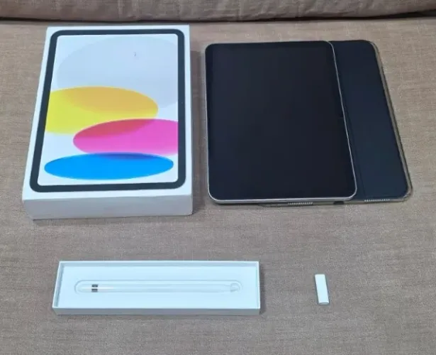 iPad Apple 10 64GB 10.9 WiFi +Apple Pencil c/ adaptador USB-C e Capa