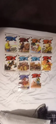 Tex Gigante Mythos  10 Volumes Lote Completo Ótimo Estado