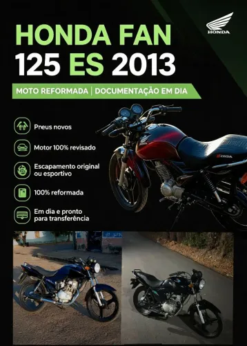 Vende-se Fan 125 ES 2013
