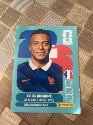 Figurinha da copa 2026