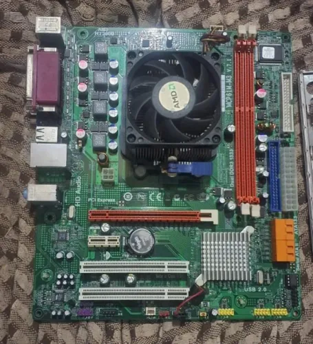 Placa mae ecs mcp61m m3 + athlon ii x2 250