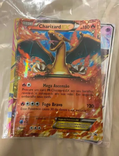 Carta Pokémon JUMBO( grande ) Rayquaza ex edição limitada