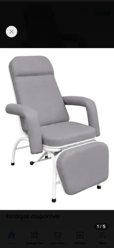 Poltrona Hospitalar Reclinavel
