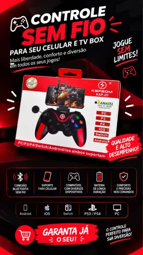 Joystick Bluetooth