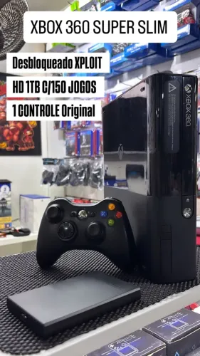 XBOX 360 + 150 JOGOS 