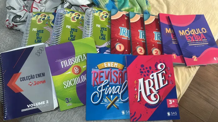 livros pré vestibular