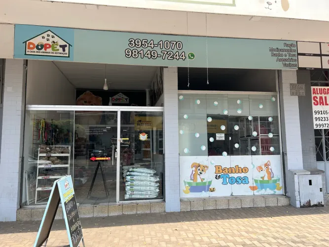 Pet shop e banho e tosa