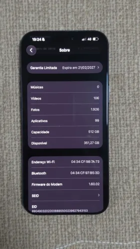 iPhone 17 Pro Max , AZUL , 512g
