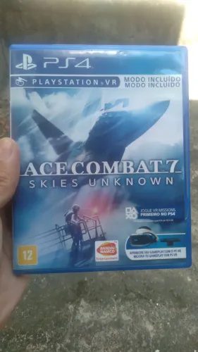 Ace Combat 7 Skyes Unknown PS4 extremamente bem conservado funcionando perfeitamente.