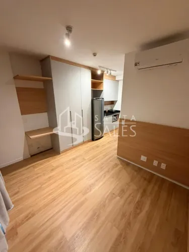 Studio Mobiliado de 24m² para Locação em São Paulo-SP, Jardim das Acácias: 1 Quarto, 1 Ban