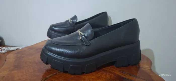 Mocassim tratorado couro legítimo