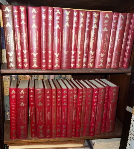 Coleção livros editora abril com 34 volumes de 1971