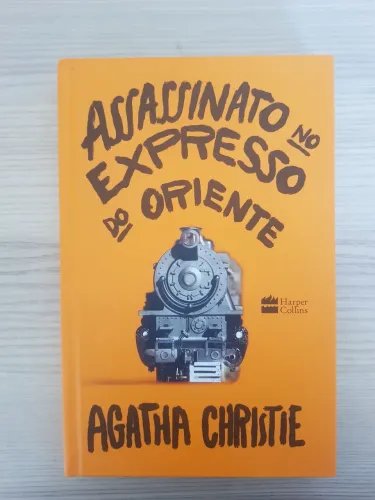 Livro Assassinato no Expresso do Oriente de Agatha Christie