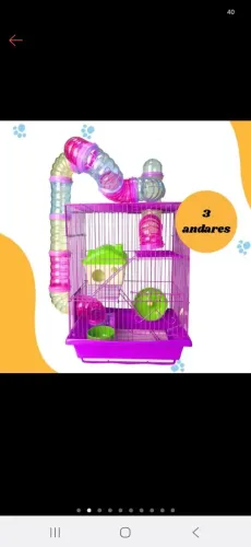 Gaiola para hamster 