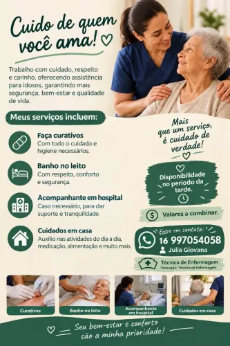 Cuidadora de idoso