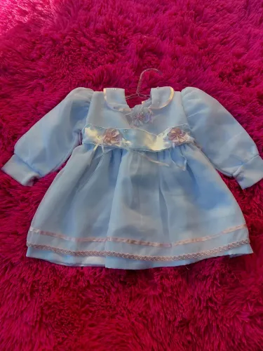 Vestido e manta bebe 