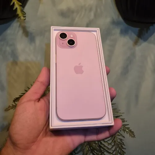 [COM CAIXA] iPhone 15 Rosa 128gb Excelente - 85% de bateria