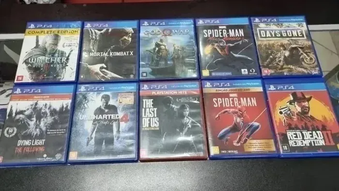 Jogos originais para Playstation 4