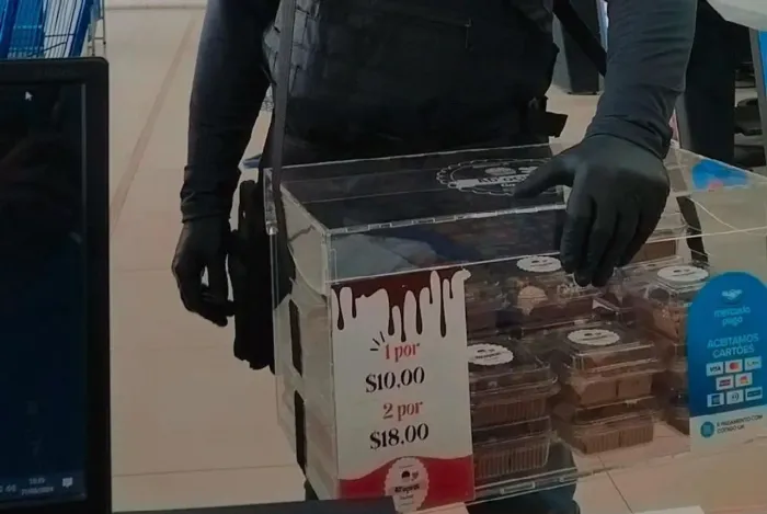 Expositor para doces de acrílico!