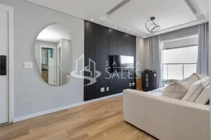 Studio de Luxo à Venda em Santo Amaro, São Paulo-SP: 1 Quarto, 1 Suíte, 1 Banheiro, 25m² d