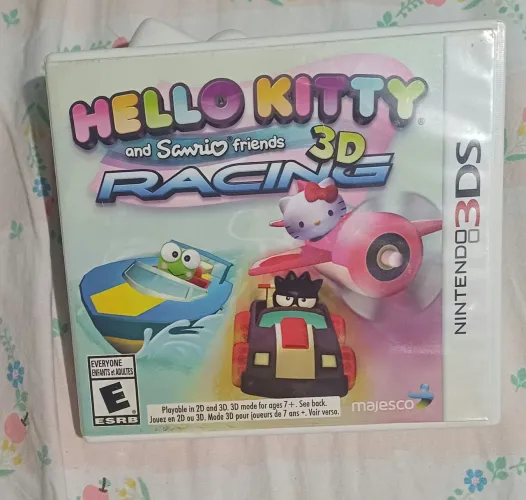 JOGO 3DS HELLO KITTY RACING 3D SANRIO