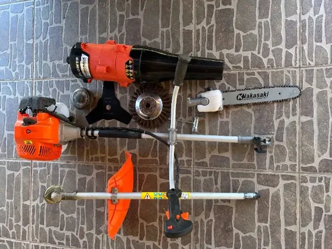 Kit Roçadeira Nakasaki 65cc + Motopoda + Soprador