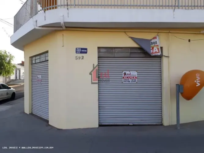Salão Comercial para Locação em Presidente Prudente, MARACANÃ, 2 banheiros