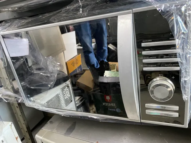 Microondas Espelhado LG - Garantia e parcelamento