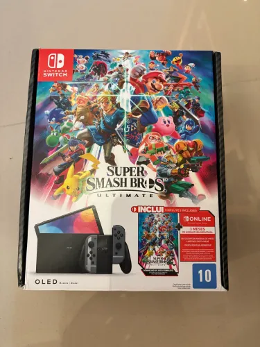 Nintendo Switch OLED Super Smash Bros + SD card 128GB