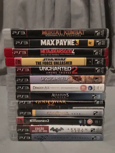 Lote 13 jogos ps3