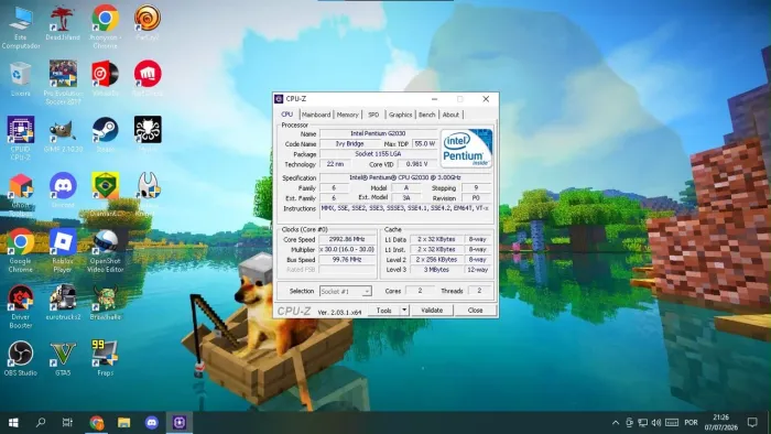 PC TOP (TROCO EM NOTEBOOK)