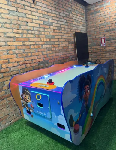 Air Game -Mesa de ar com discos 