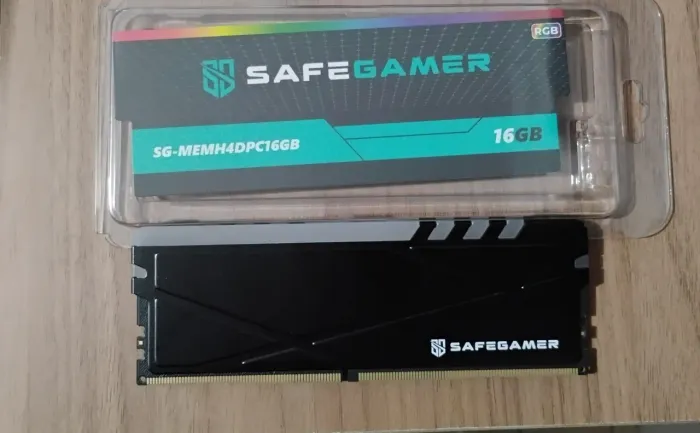 Memória Safe Gamer (16gb x 2) Ddr4 3600mhz Rgb Cl18