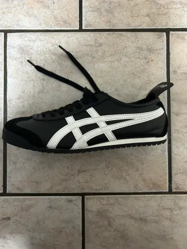 Tênis Onitsuka Tiger Mexico 66 Preto e Branco Masculino Nº 42