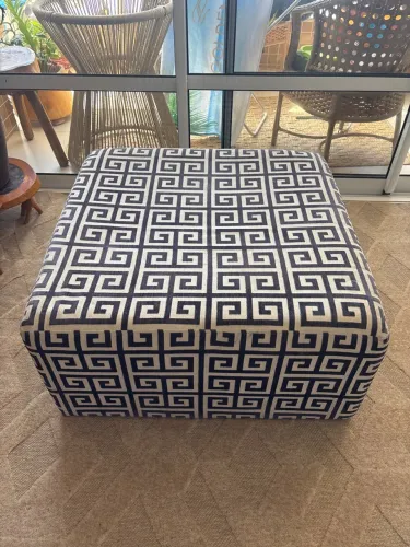 Mesa puff centro de sala