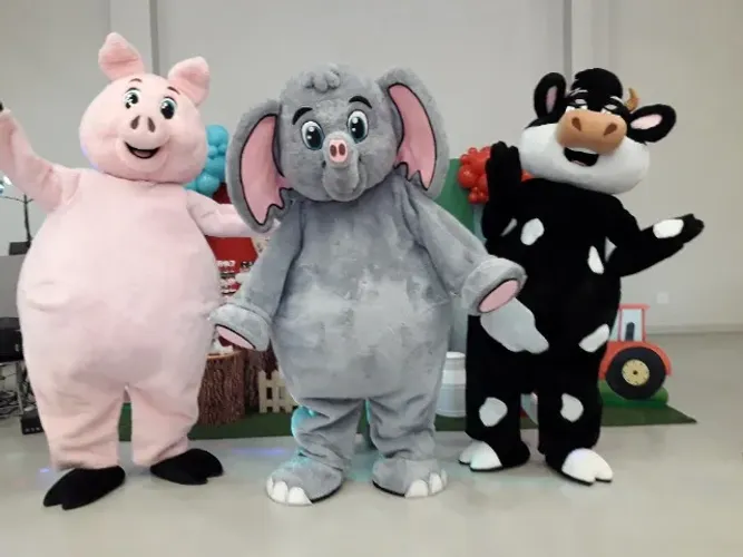 Animais Fazendinha cover personagens vivos festa infantil