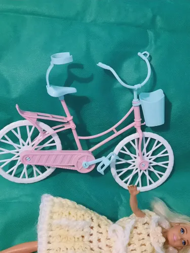 Bicicleta da barbie