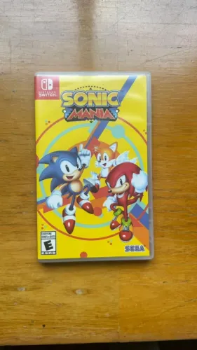Jogo Sonic Mania - Nintendo Switch