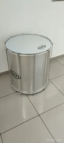 Surdo Percussão 10 Afinadores Izzo 20 Pol. X 60 Centímetros.