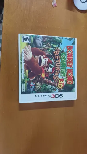 Jogo Donkey Kong Country Returns 3D - Nintendo 3DS Original Completo