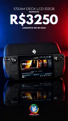 Steam Deck seminovo