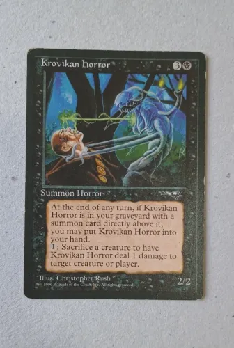 Card Magic The Gathering - Horror Krovikano (Krovikan Horror) - Criatura